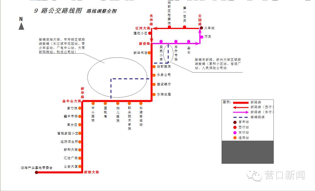 实行单行后,公交车怎么走?最全公交线路图来了!