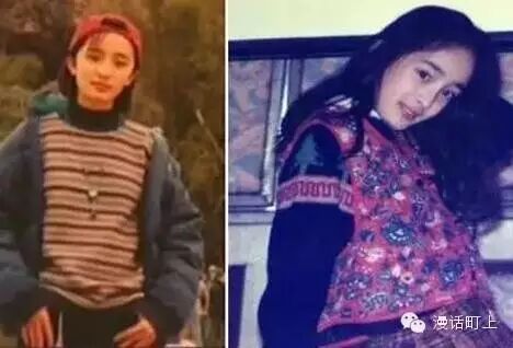 赵丽颖刘亦菲迪丽热巴 真羡慕她们能从小美到大