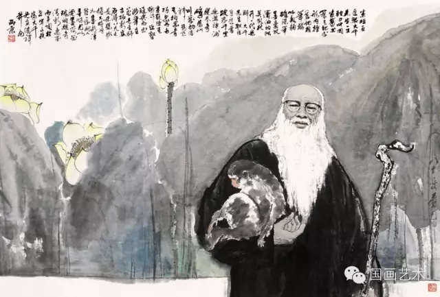长安画派之王西京写意人物画作 长安画派之王西京写意人物画作