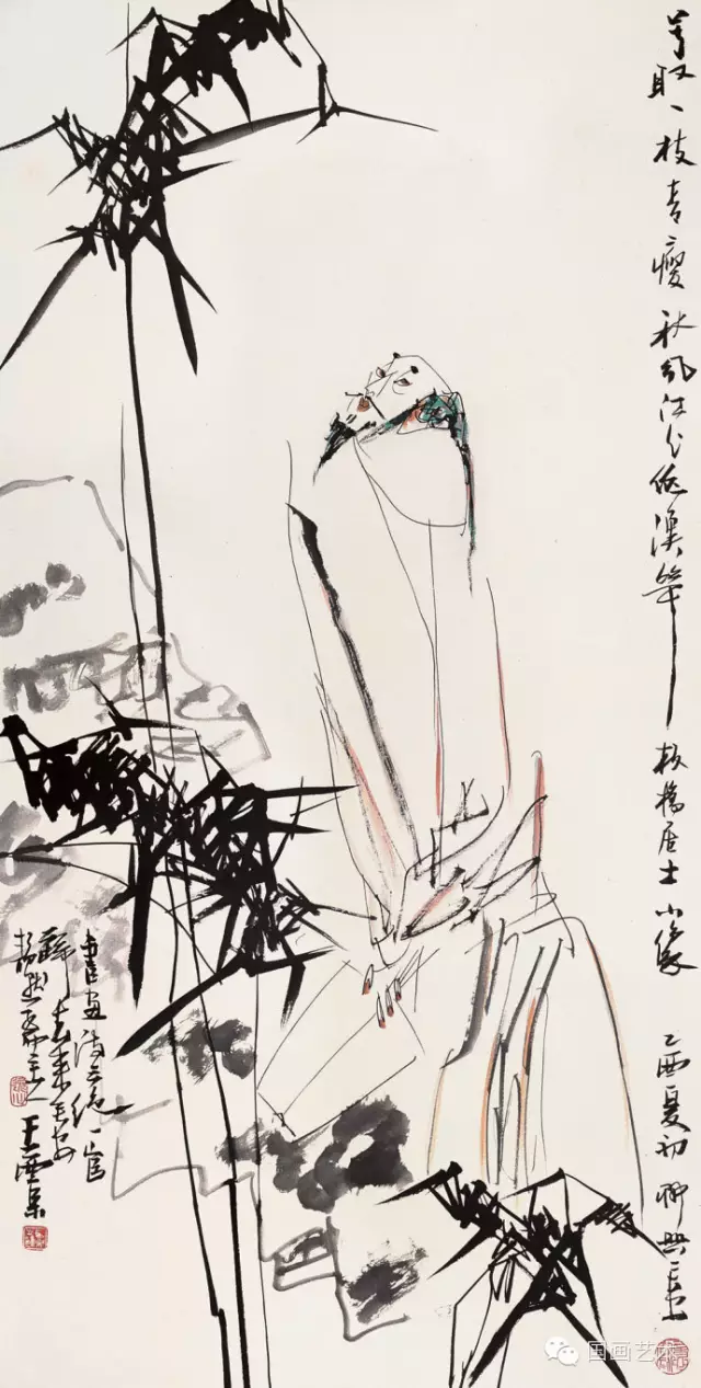 长安画派之王西京写意人物画作 长安画派之王西京写意人物画作