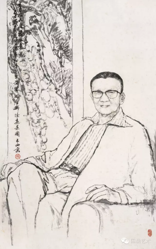 长安画派之王西京写意人物画作 长安画派之王西京写意人物画作