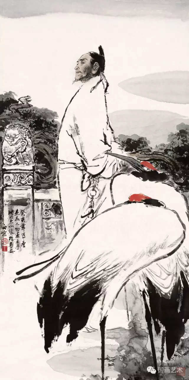 长安画派之王西京写意人物画作 长安画派之王西京写意人物画作