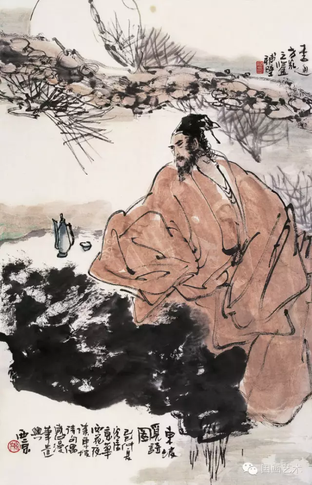 长安画派之王西京写意人物画作 长安画派之王西京写意人物画作
