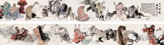 长安画派之王西京写意人物画作 长安画派之王西京写意人物画作