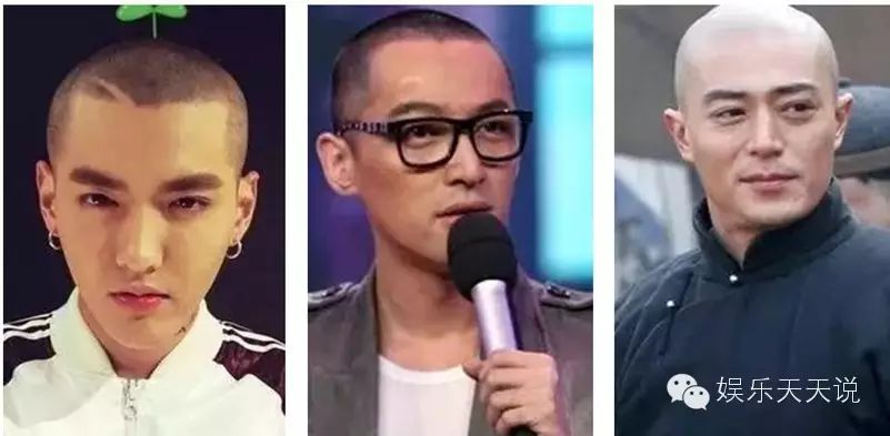 胡歌、霍建华、李易峰光头照曝光,检验真男神的时候到了!