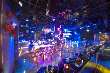 悦club酒吧外场区域