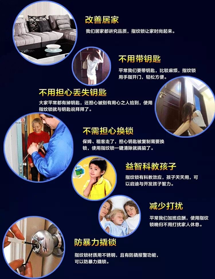 智能锁的好处，自己看吧！！！