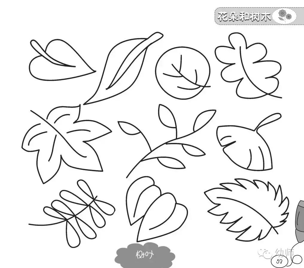 【重庆花卉种植联盟】幼儿简笔画—花朵和树木