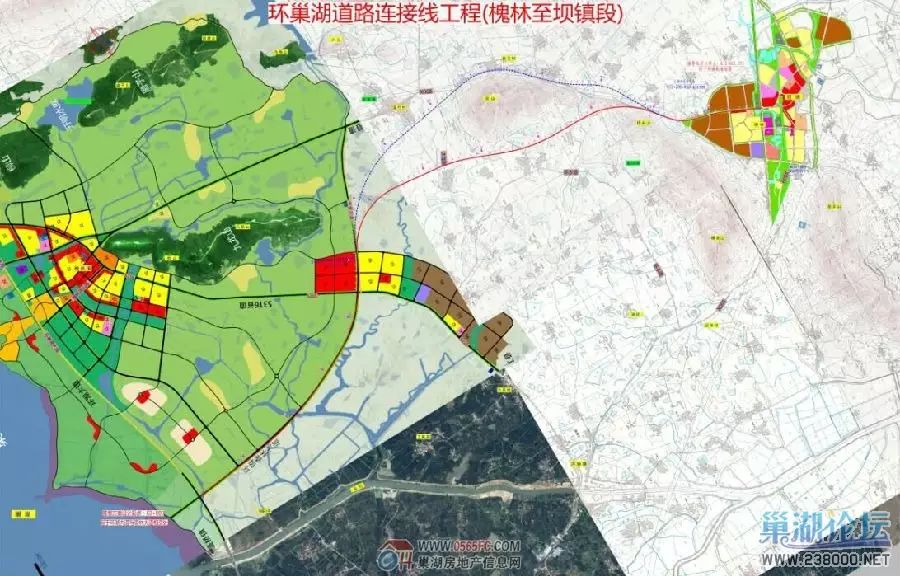 环巢湖道路连接线 (槐林至坝镇段) 工程环境影响评价信息公告(第一次)