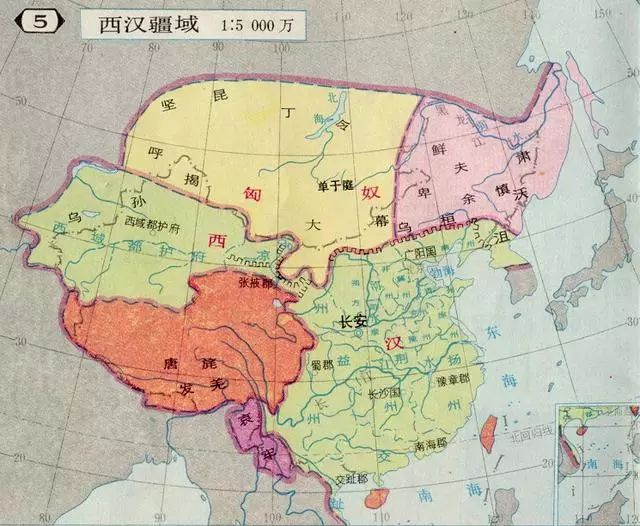 中国古代王朝疆域的变迁