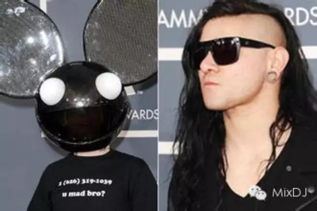 Skrillex与Deadmau5上演撕B大战??