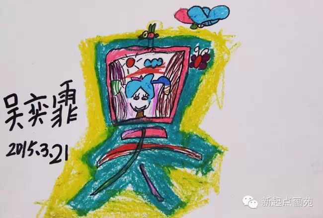新起点画苑-儿童画初级班-百家姓-无热菲