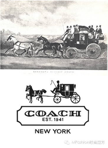 coach的马车logo诞生.