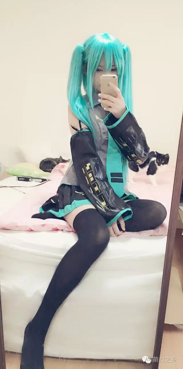 动漫二次元头像分享组,萌妹cos 初音未来~ 【不定期秀