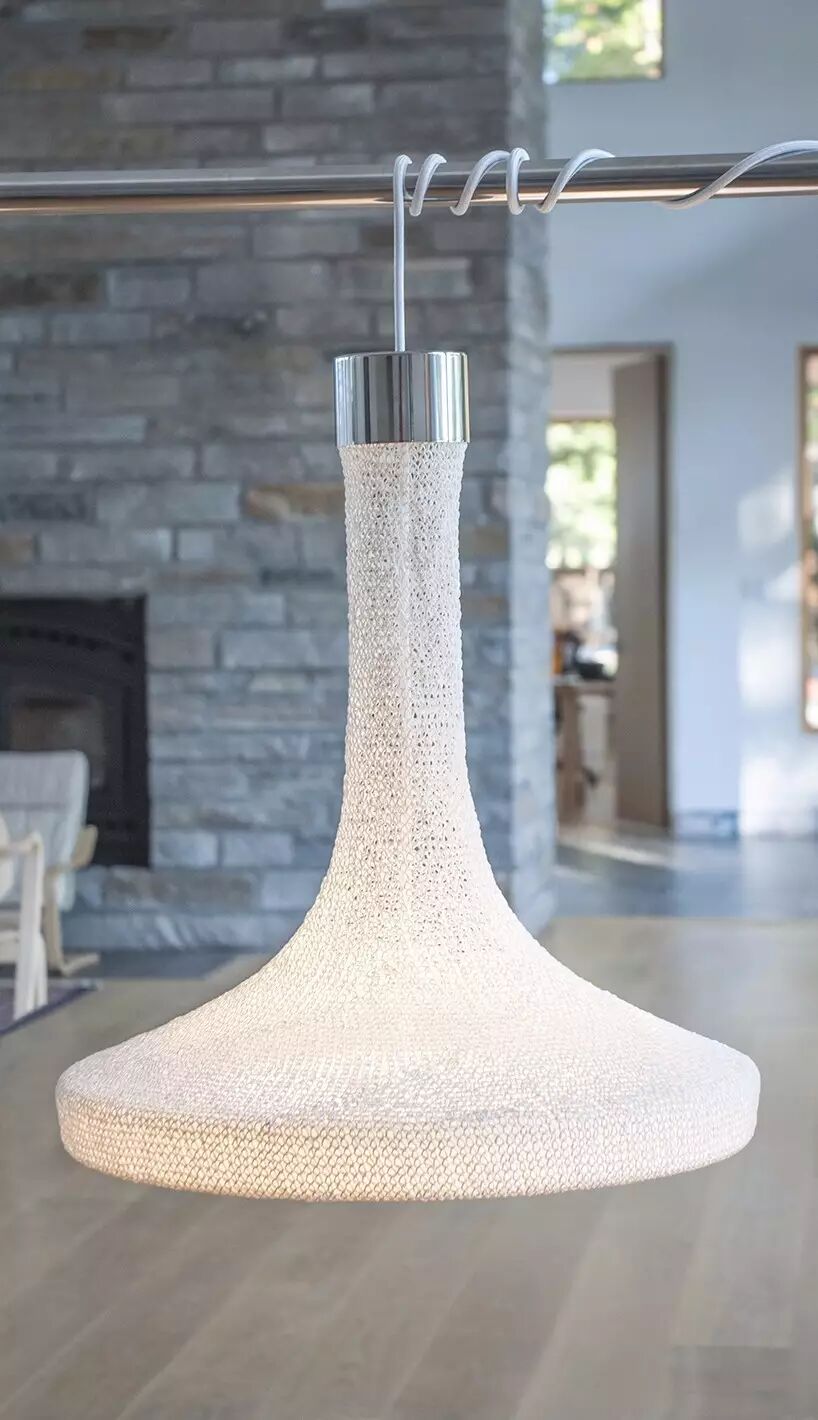 “环形灯”（“loop lamps”）丨手工编织环形灯系列