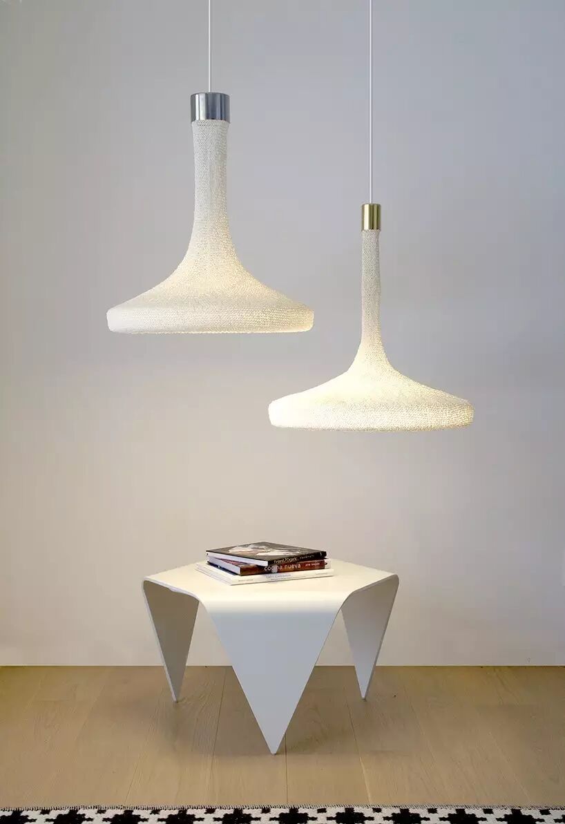 “环形灯”（“loop lamps”）丨手工编织环形灯系列