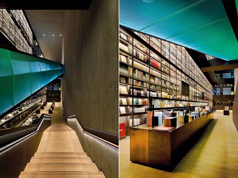 强化浩瀚的力量丨雅昌书墙照明设计