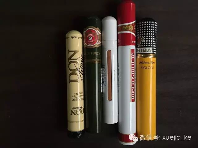 功能性突出的雪茄铝管