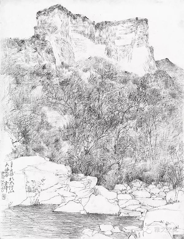 【名家风范】漫写四季——亓文平铅笔风景速写欣赏(一