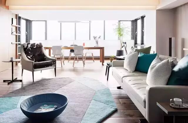 120㎡北欧风格大两居，颜色搭配美学！