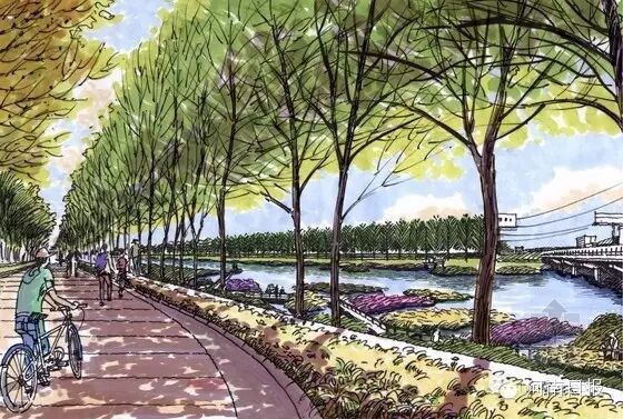 北区公共文化航空商务中心、南区生产性服务中心、东区航空会展交易中心。