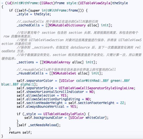 UITableView的Cell复用原理和源码分析