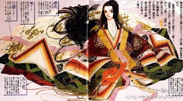 日本平安时代服饰 腾讯游戏学院