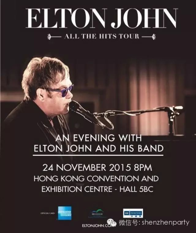 Elton John - All The Hits Tour to Hong Kong