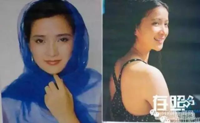 江山明星何晴,中国唯一演遍四大名著的女演员,当年挂历...