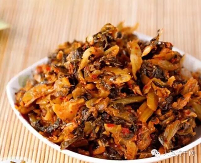 弥渡张氏建林酸腌菜