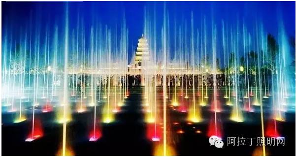 水景、小区、雕塑等景观灯位布置技巧