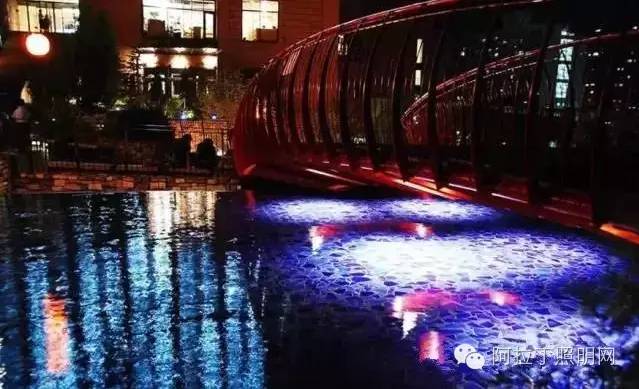 水景、小区、雕塑等景观灯位布置技巧