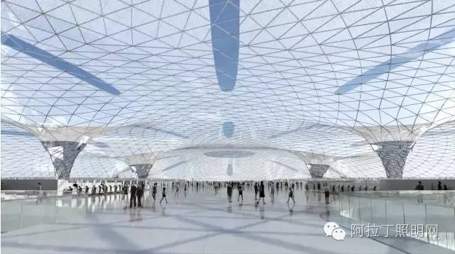 一座耗资百亿美元的未来机场长什么样？