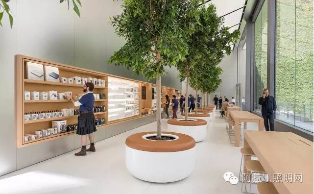 外墙全开、交互桌子，苹果店大改版震撼了设计界！