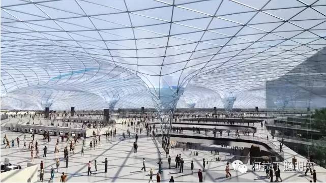 一座耗资百亿美元的未来机场长什么样？