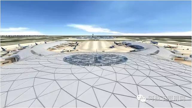 一座耗资百亿美元的未来机场长什么样？