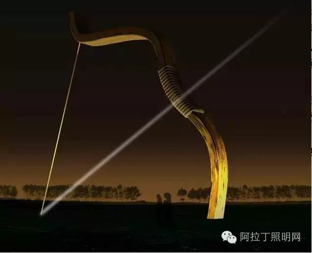 自由女神像应该如何投光？