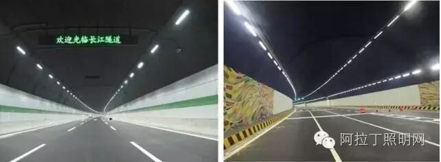 隧道照明工程应用案例及路灯试挂试验