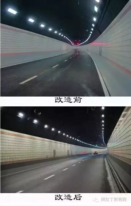 隧道照明工程应用案例及路灯试挂试验