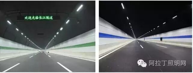 隧道照明工程应用案例及路灯试挂试验