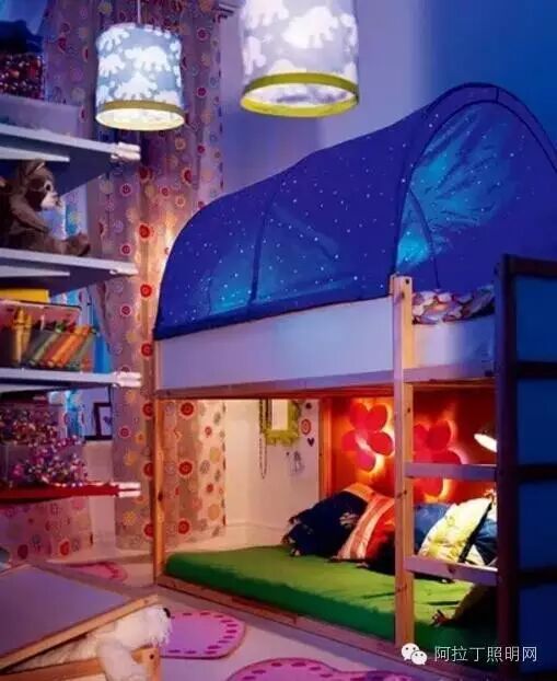 儿童房灯具的选择有何讲究？灯光设计不可大意
