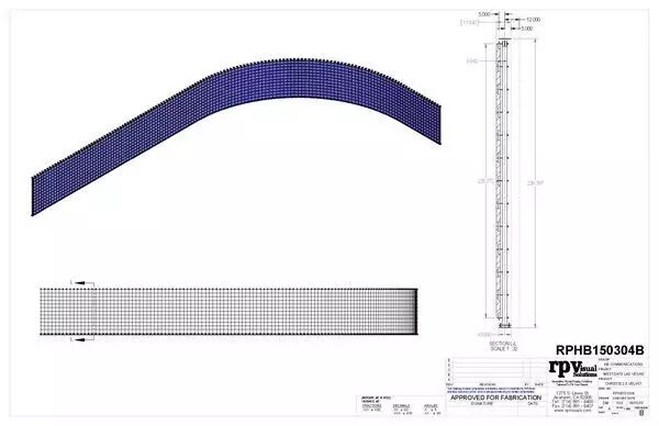 美国科视打造全球最大的弧形小间距LED显示屏项目