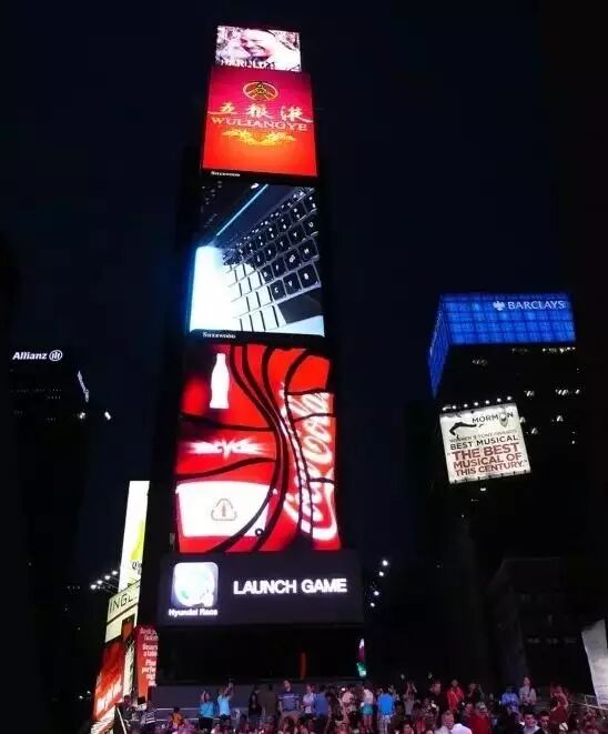 被南海宣传片刷屏的纽约时报广场还播放过哪些中国画面