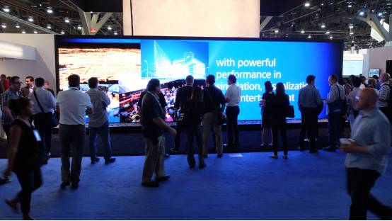 美国拉斯维加斯INFOCOMM展随记----中国屏企即将迎来的是小间距LED的春天还是冬天？