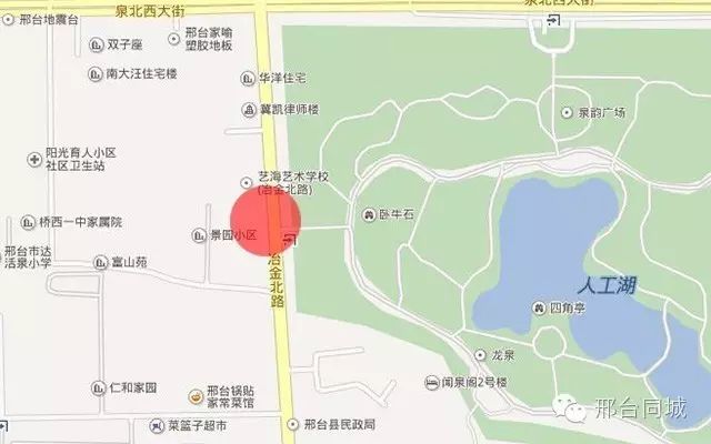 冶金路达活泉公园西门