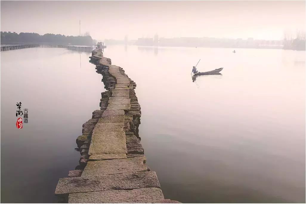 冷月 鉴湖绍兴古纤道