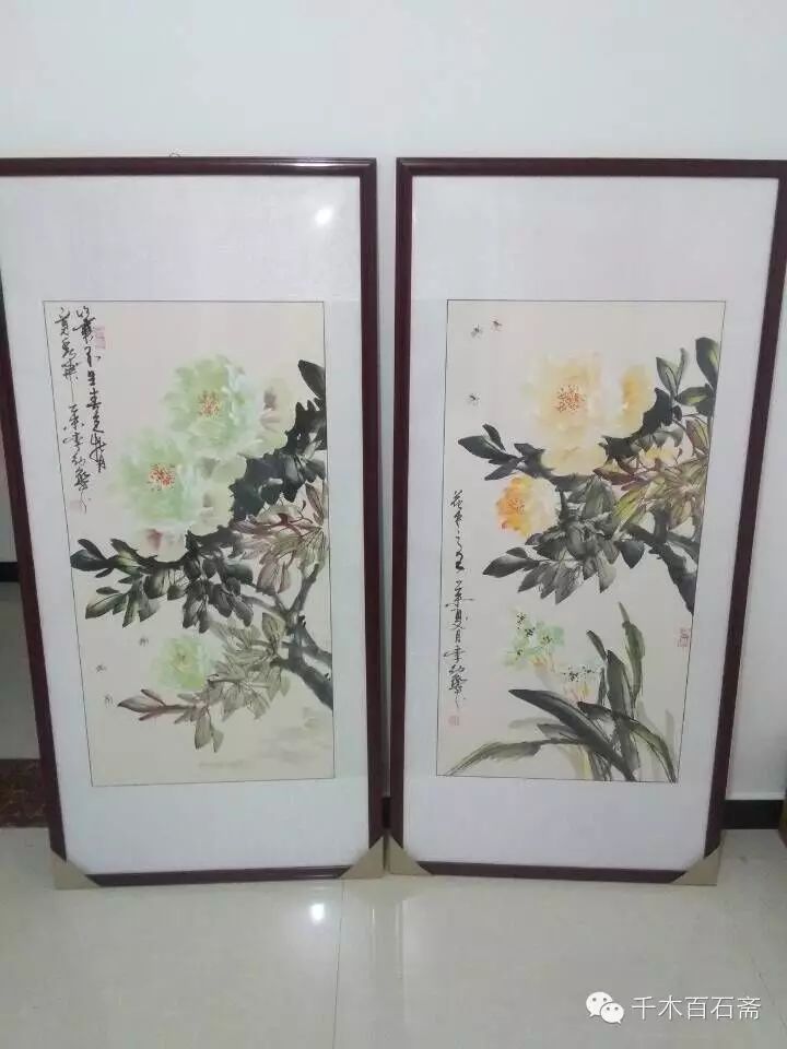 千木百石斋 牡丹画大师李幼华作品欣赏