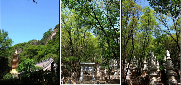 漢翔游學—登盤山，臨石刻