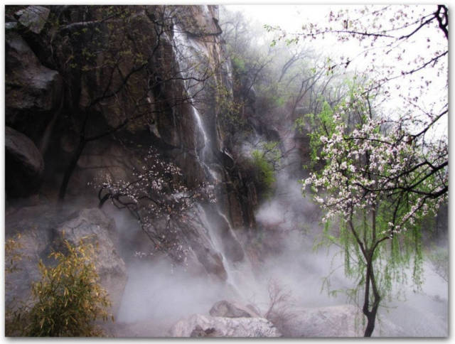 漢翔游學—登盤山，臨石刻