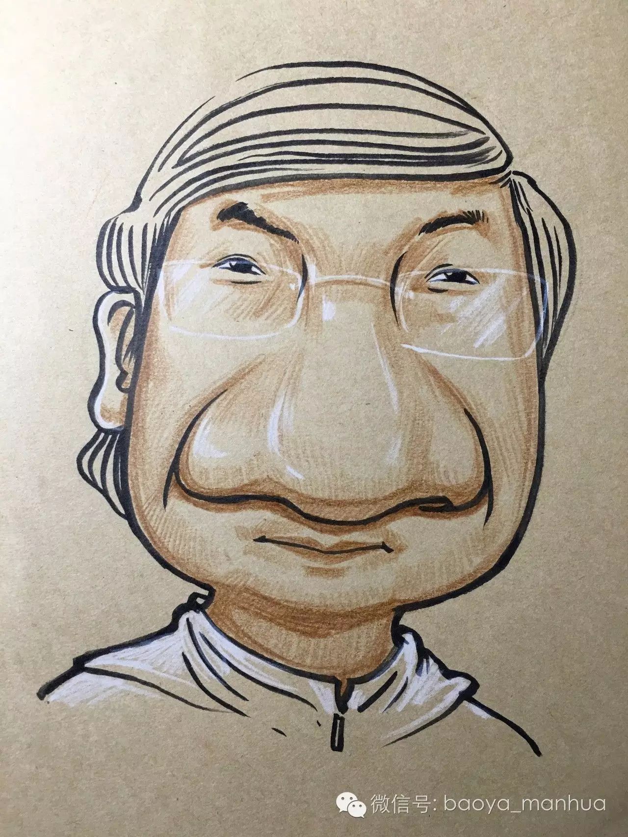 肖像漫画是怎样炼成的